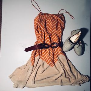 French Connection 'Ziggy' Print Silk Dress